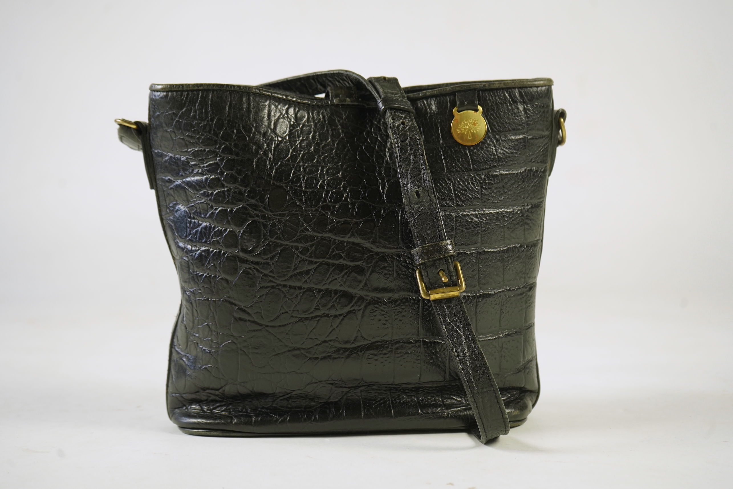 A Mulberry leather shoulder bag